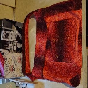 Valentine's Day Hand stitched Firecracker Stardance Night Red Shoulder Bag